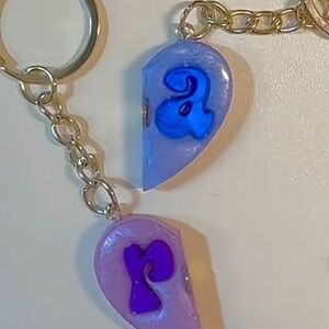 Magnet Heart Keychain